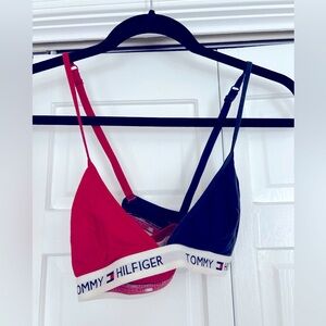 Tommy Hilfiger x Urban Outfitters Logo Bralette Red White Blue
